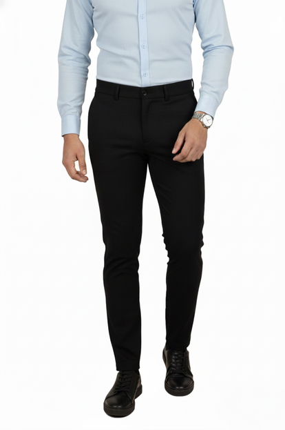 DeepSEA Erkek Esnek Kumaş Slim Fit Beli Lastikli Günlük Spor Pantolon 2600700