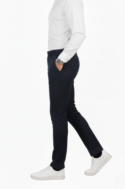 DeepSEA Erkek Esnek Kumaş Slim Fit Beli Lastikli Günlük Spor Pantolon 2600700
