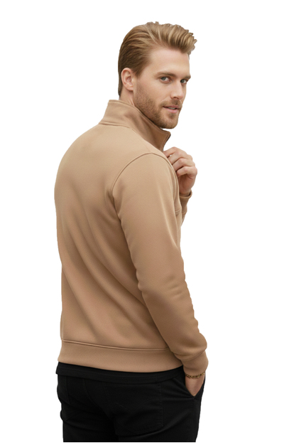 DeepSEA Dar Kesim Süet Kumaş Sweatshirt – Kapüşonlu & Şık Tasarım Sweatshirt 2600761