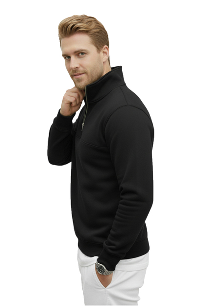 DeepSEA Dar Kesim Süet Kumaş Sweatshirt – Kapüşonlu & Şık Tasarım Sweatshirt 2600761