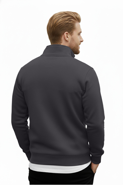 DeepSEA Dar Kesim Süet Kumaş Sweatshirt – Kapüşonlu & Şık Tasarım Sweatshirt 2600761