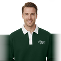DeepSEA Relax Fit İçi Polarlı %100 Pamuk Yarım Fermuarlı Dik Yaka Sweatshirt 2600762