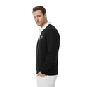 DeepSEA Relax Fit İçi Polarlı %100 Pamuk Yarım Fermuarlı Dik Yaka Sweatshirt 2600762