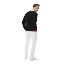 DeepSEA Relax Fit İçi Polarlı %100 Pamuk Yarım Fermuarlı Dik Yaka Sweatshirt 2600762