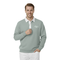 DeepSEA Relax Fit İçi Polarlı %100 Pamuk Yarım Fermuarlı Dik Yaka Sweatshirt 2600762