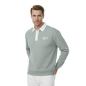 DeepSEA Relax Fit İçi Polarlı %100 Pamuk Yarım Fermuarlı Dik Yaka Sweatshirt 2600762