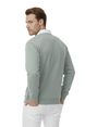 DeepSEA Relax Fit İçi Polarlı %100 Pamuk Yarım Fermuarlı Dik Yaka Sweatshirt 2600762
