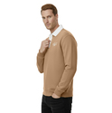 DeepSEA Relax Fit İçi Polarlı %100 Pamuk Yarım Fermuarlı Dik Yaka Sweatshirt 2600762