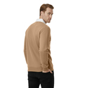 DeepSEA Relax Fit İçi Polarlı %100 Pamuk Yarım Fermuarlı Dik Yaka Sweatshirt 2600762