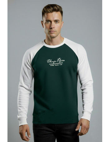 DeepSEA Dar Kesim Kapüşonlu Sweatshirt Süet Kumaş Kanguru Cep Hoodie Sweatshirt 2608510