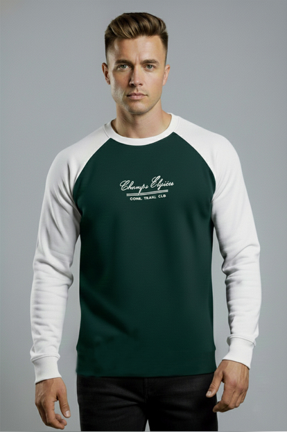 DeepSEA Dar Kesim Kapüşonlu Sweatshirt Süet Kumaş Kanguru Cep Hoodie Sweatshirt 2608510