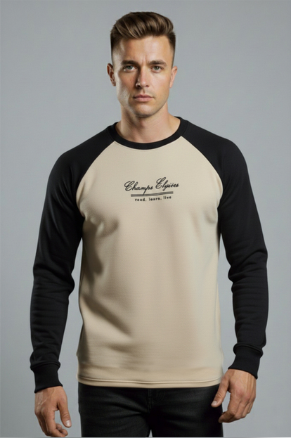 DeepSEA Dar Kesim Kapüşonlu Sweatshirt Süet Kumaş Kanguru Cep Hoodie Sweatshirt 2608510