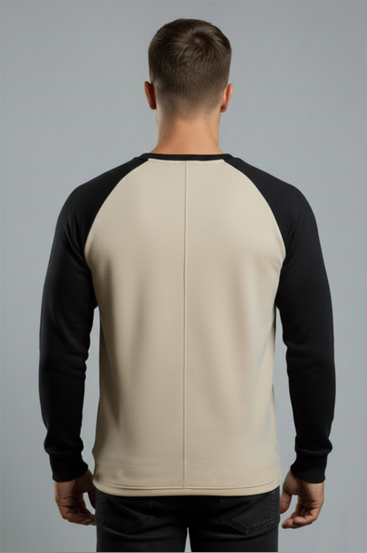 DeepSEA Dar Kesim Kapüşonlu Sweatshirt Süet Kumaş Kanguru Cep Hoodie Sweatshirt 2608510