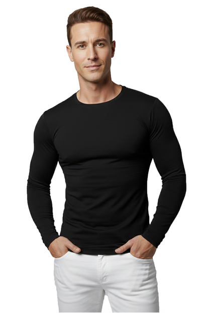 DeepSEA Uzun Kollu Sıfır Yaka Erkek Sweat 2300423