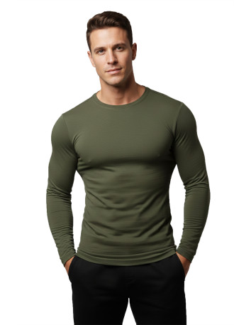 DeepSEA Uzun Kollu Sıfır Yaka Erkek Sweat 2300423