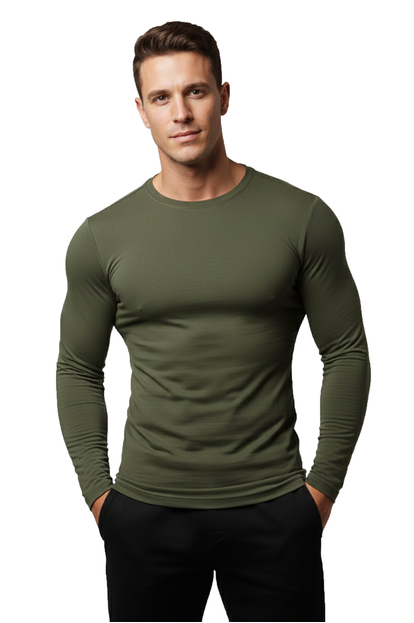 DeepSEA Uzun Kollu Sıfır Yaka Erkek Sweat 2300423