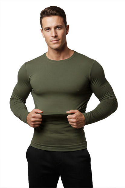 DeepSEA Uzun Kollu Sıfır Yaka Erkek Sweat 2300423