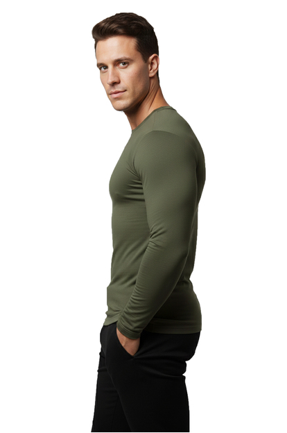 DeepSEA Uzun Kollu Sıfır Yaka Erkek Sweat 2300423
