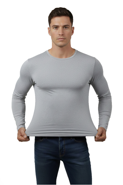 DeepSEA Uzun Kollu Sıfır Yaka Erkek Sweat 2300423