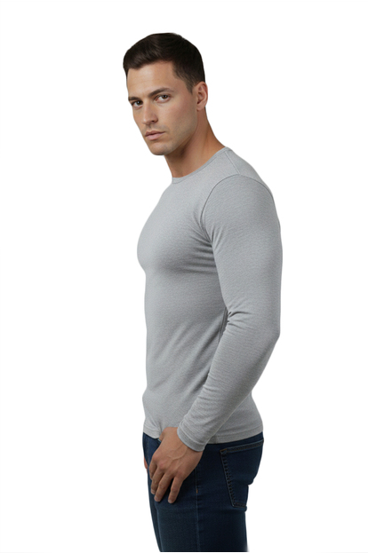 DeepSEA Uzun Kollu Sıfır Yaka Erkek Sweat 2300423