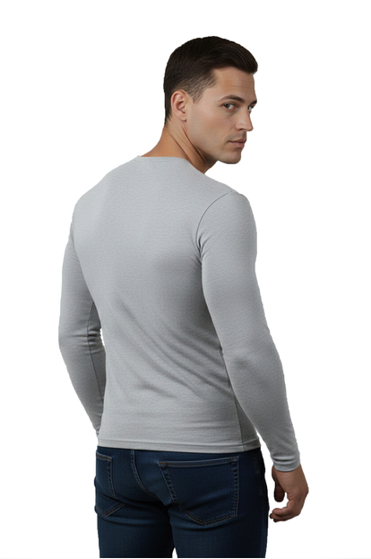 DeepSEA Uzun Kollu Sıfır Yaka Erkek Sweat 2300423