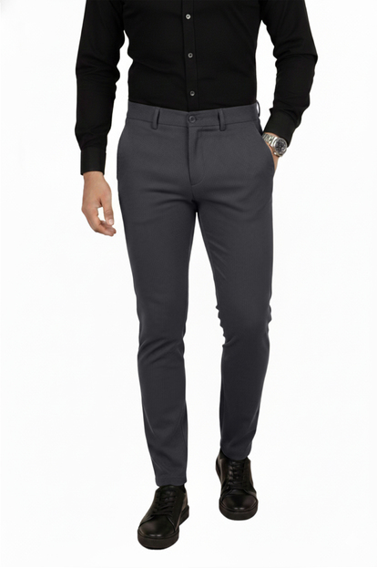 DeepSEA Erkek Esnek Kumaş Slim Fit Beli Lastikli Günlük Spor Pantolon 2600700