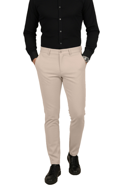 DeepSEA Erkek Esnek Kumaş Slim Fit Beli Lastikli Günlük Spor Pantolon 2600700