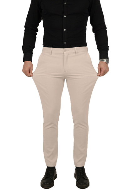 DeepSEA Erkek Esnek Kumaş Slim Fit Beli Lastikli Günlük Spor Pantolon 2600700