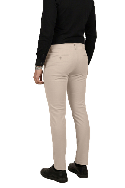 DeepSEA Erkek Esnek Kumaş Slim Fit Beli Lastikli Günlük Spor Pantolon 2600700