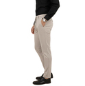 DeepSEA Erkek Likralı Gofre Kumaş Beli Lastikli İpli Slim Fit Günlük Pantolon 2600572