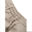 DeepSEA Erkek Likralı Gofre Kumaş Beli Lastikli İpli Slim Fit Günlük Pantolon 2600572
