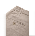 DeepSEA Erkek Likralı Gofre Kumaş Beli Lastikli İpli Slim Fit Günlük Pantolon 2600572