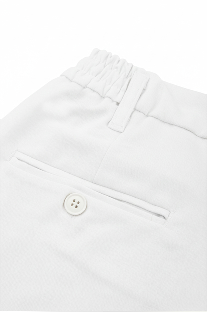 DeepSEA Erkek Likralı Gofre Kumaş Beli Lastikli İpli Slim Fit Günlük Pantolon 2600572