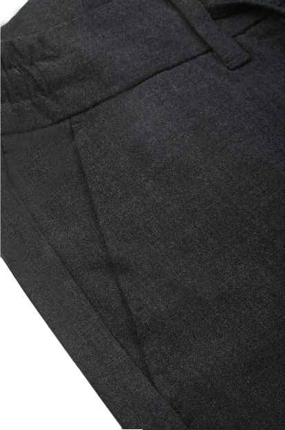 DeepSEA Erkek Likralı Gofre Kumaş Beli Lastikli İpli Slim Fit Günlük Pantolon 2600572