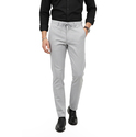 DeepSEA Erkek Likralı Gofre Kumaş Beli Lastikli İpli Slim Fit Günlük Pantolon 2600572