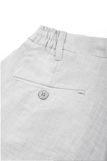 DeepSEA Erkek Likralı Gofre Kumaş Beli Lastikli İpli Slim Fit Günlük Pantolon 2600572