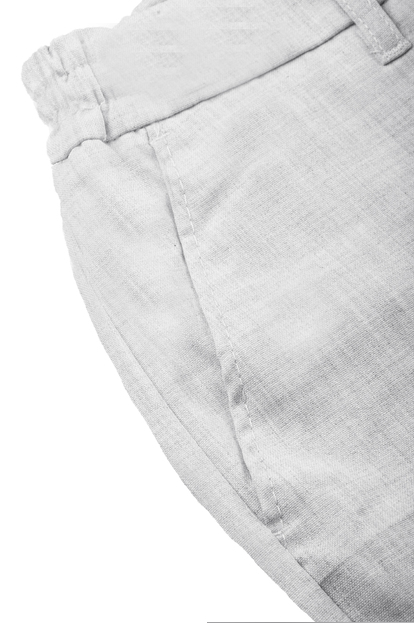 DeepSEA Erkek Likralı Gofre Kumaş Beli Lastikli İpli Slim Fit Günlük Pantolon 2600572