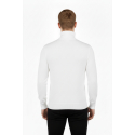 DeepSEA Tam Balıkçı Yaka Yanları Örme Desenli Slim Fit Boğazlı Kazak 2505495