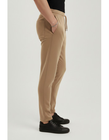 DeepSEA Beli Lastikli Bağcıklı Süet Spor Pantolon 2505556 2
