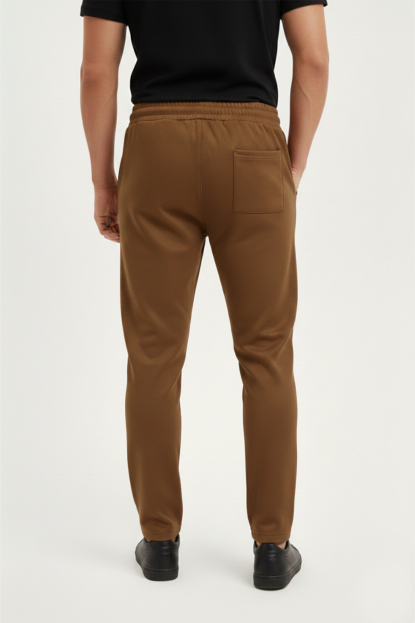 DeepSEA Beli Lastikli Bağcıklı Süet Spor Pantolon 2505556