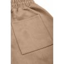 DeepSEA Beli Lastikli Bağcıklı Süet Spor Pantolon 2505556