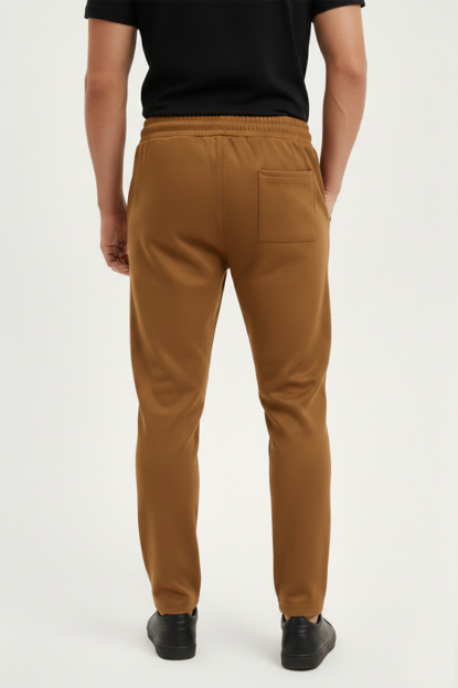 DeepSEA Beli Lastikli Bağcıklı Süet Spor Pantolon 2505556