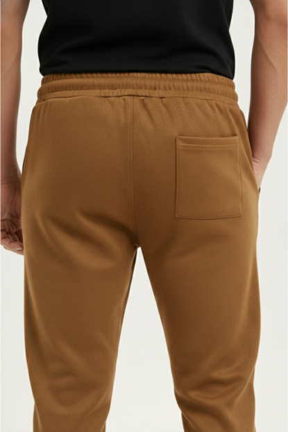 DeepSEA Beli Lastikli Bağcıklı Süet Spor Pantolon 2505556