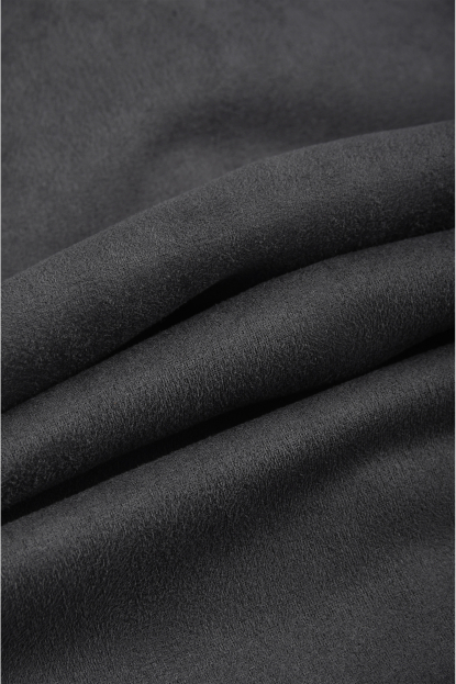 DeepSEA Slim Fit Likralı Çıtçıtlı Süet Gömlek 2500556