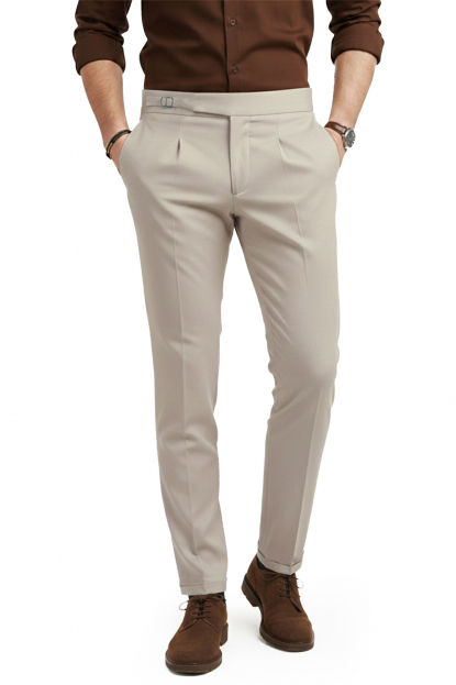 DeepSEA İtalyan Kesim Kaliteli Esnek Kumaş Likralı Pantolon 2601020