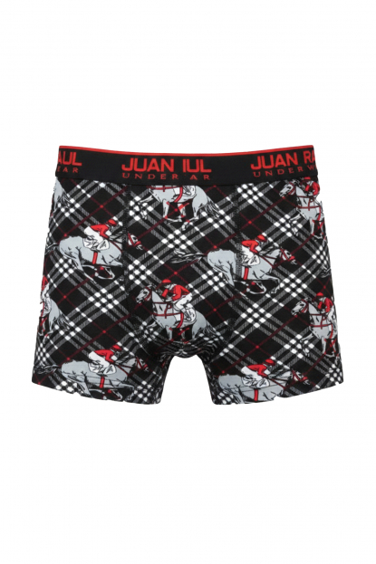 DeepSEA Erkek Smokin Desenli Boxer – Kravat Detaylı, Pamuk & Likralı Boxer 2603135