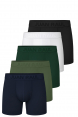 DeepSEA Erkek Pamuklu Likralı Boxer 4’lü Set – Ultra Konfor – Büyük Beden Seçenekli 2603139