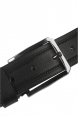 DeepSEA Hakiki Deri Lazer Desenli Spor Erkek Kemer Siyah Tokalı Kısaltılabilir 2602669