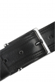 DeepSEA Hakiki Deri Lazer Desenli Spor Erkek Kemer Siyah Tokalı Kısaltılabilir 2602668