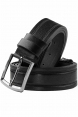 DeepSEA Hakiki Deri Lazer Desenli Spor Erkek Kemer Siyah Tokalı Kısaltılabilir 2602667